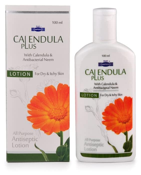 Calendul Plus Lotion 100ml - Soothing & Moisturizing Skin Care for Dry, Irritated Skin | Perfect for Daily Use, After Sun Care & Eczema Relief