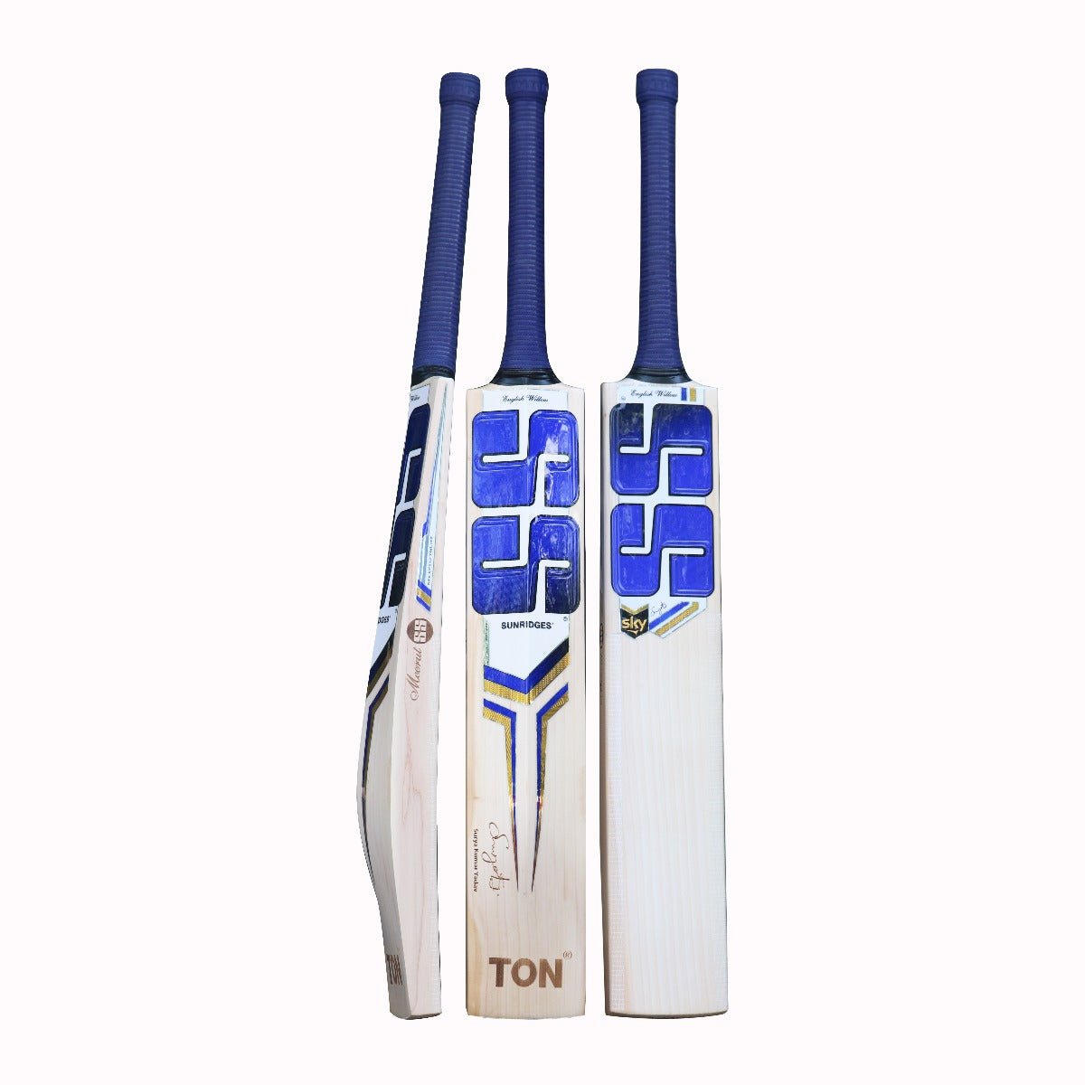 Premium SS SKY English Willow Cricket Bat for Professional Players - Perfect for Matches, Training, and Practice Sessions