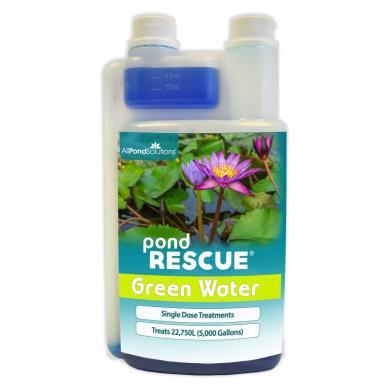 AllPondSolutions Pond Rescue Green Water Treatment 1L - Clear Algae & Improve Water Quality for Healthy Fish Ponds | Perfect for Garden Ponds, Koi Ponds & Outdoor Water Features