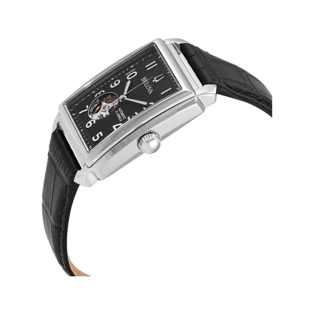 Bulova Classic Sutton Automatic Women's Watch - 96A269 Black Stainless Steel | Elegant Dress Watch for Business, Parties & Formal Events