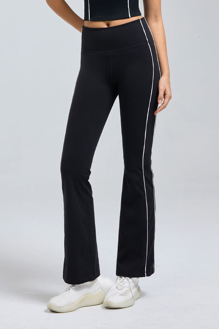 FlexEase™ 2.0 High Waist Flare Leggings for Women - Tummy Control Yoga Pants with Stretchy Comfort - Perfect for Workout, Yoga, Running and Everyday Wear