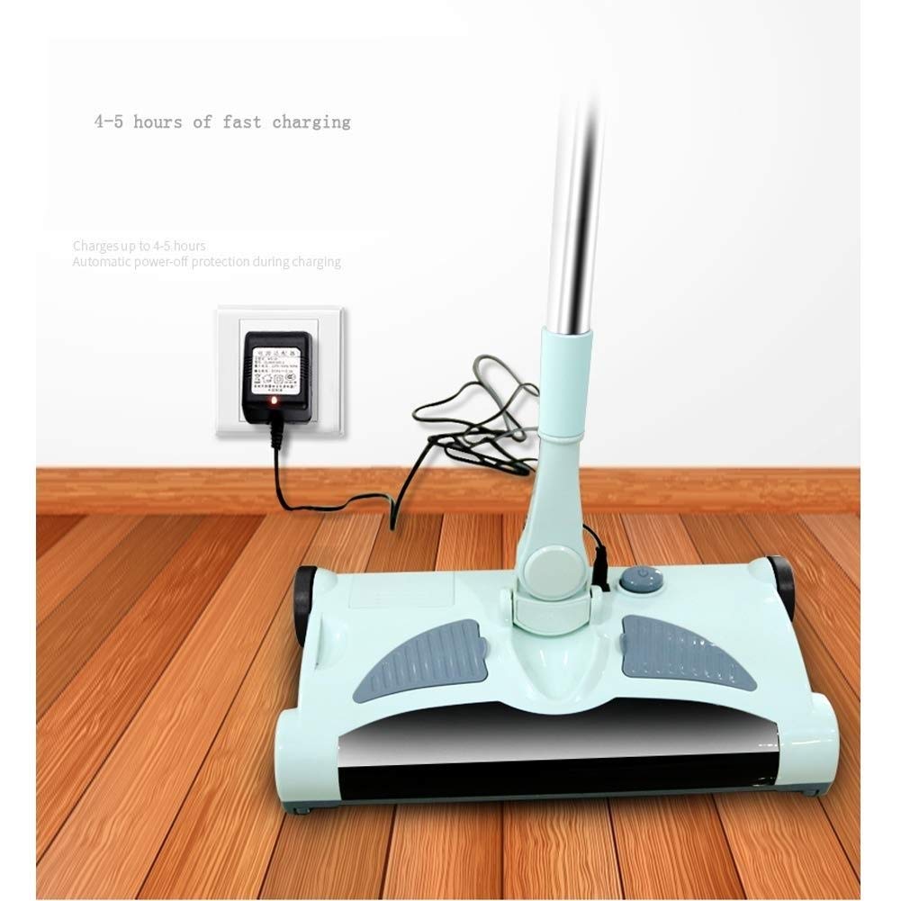 **Rechargeable Cordless Electric Mop - Powerful Floor Cleaner & Scrubber for Hardwood, Tile & Carpet | Handheld Vacuum & Polisher for Home & Car Cleaning**