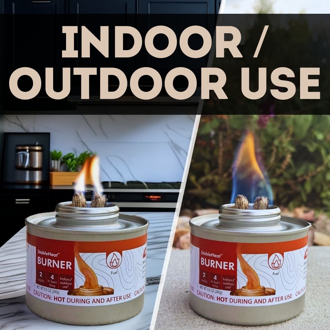 Premium StableHeat Burner Fuel Cells - Long-Lasting & Efficient Camping Fuel for Outdoor Cooking, Backpacking, and Emergency Preparedness