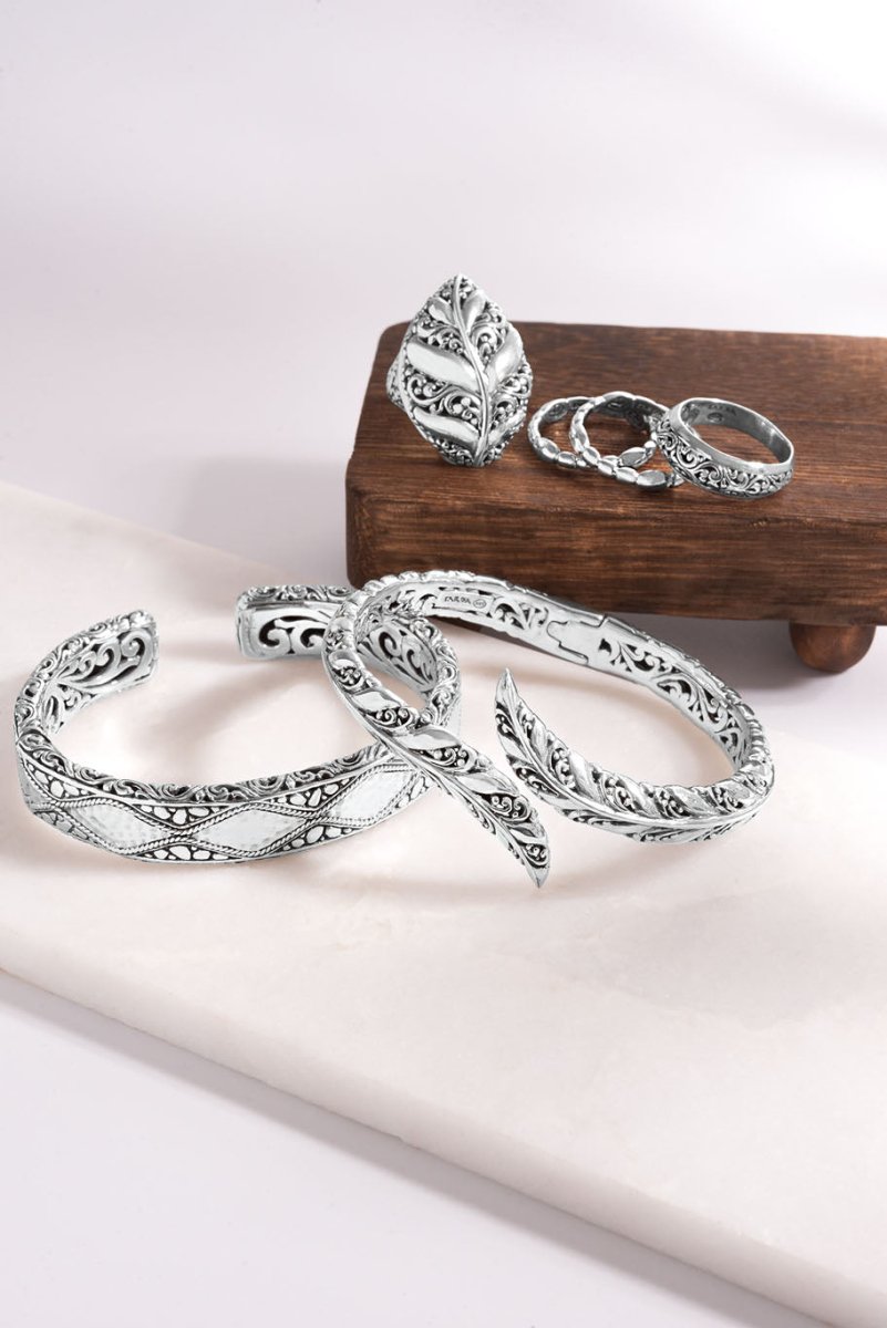 Eternal Peace Cuff™ Stainless Steel Waterproof Bracelet - Perfect for Meditation, Yoga & Spiritual Healing
