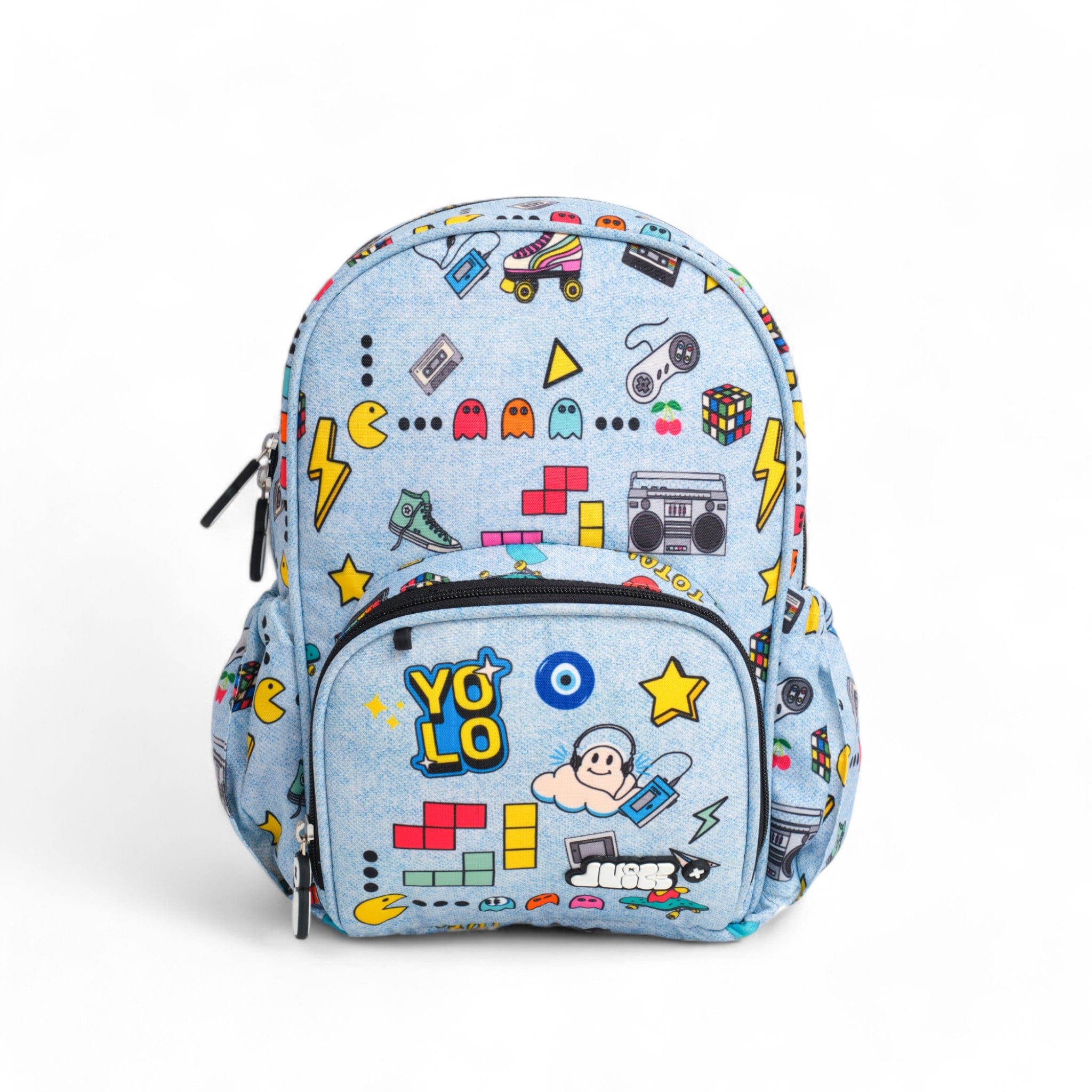 Yolo Small Backpack with Water Bottle Set - Lightweight Travel Backpack & Insulated Bottle Combo for School, Hiking, Gym, and Everyday Use