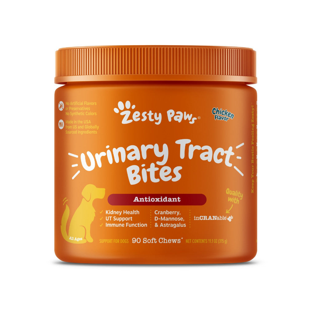 Zesty Paws Multivitamin Bites for Dogs - Immune Support, Skin & Coat Health, Joint Mobility, Digestive & Antioxidant - Natural Flavor - Perfect for Daily Wellness & Active Lifestyles