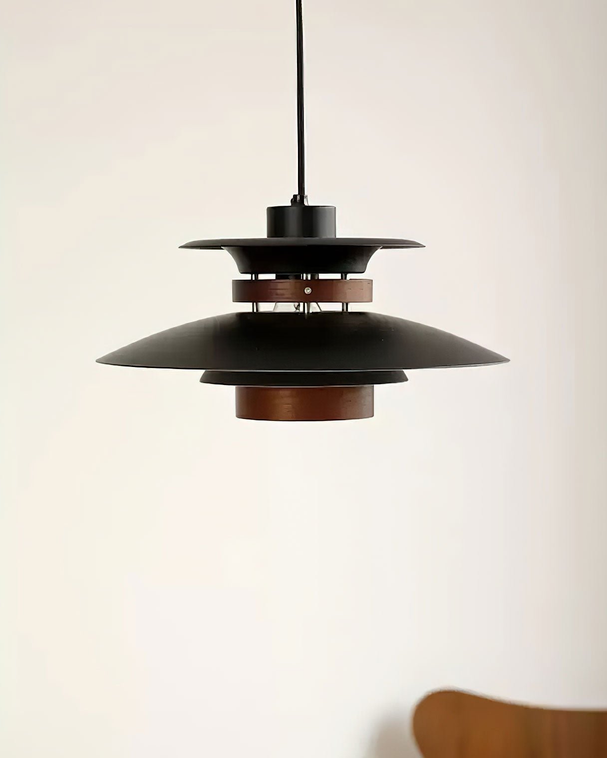 Modern Modular Layered Pendant Light Fixture - Adjustable Hanging Chandelier for Dining Room, Kitchen Island & Living Room Decor