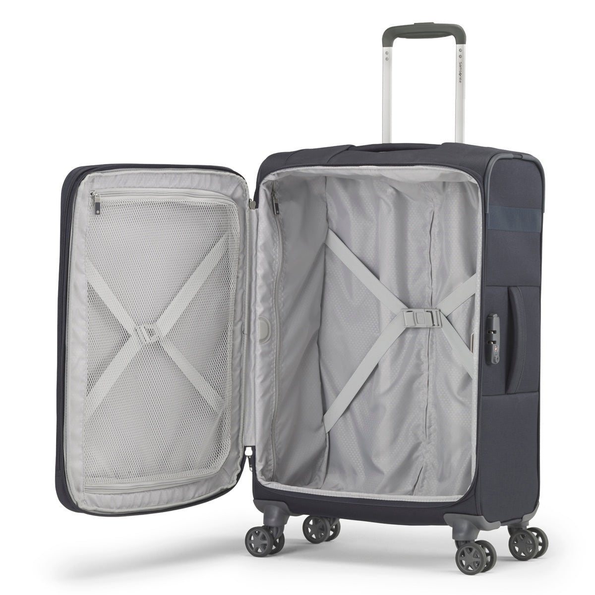 Samsonite Rhapsody Superlite Spinner Large Luggage - Lightweight Expandable Suitcase with 360° Wheels for Business Travel & Vacation
