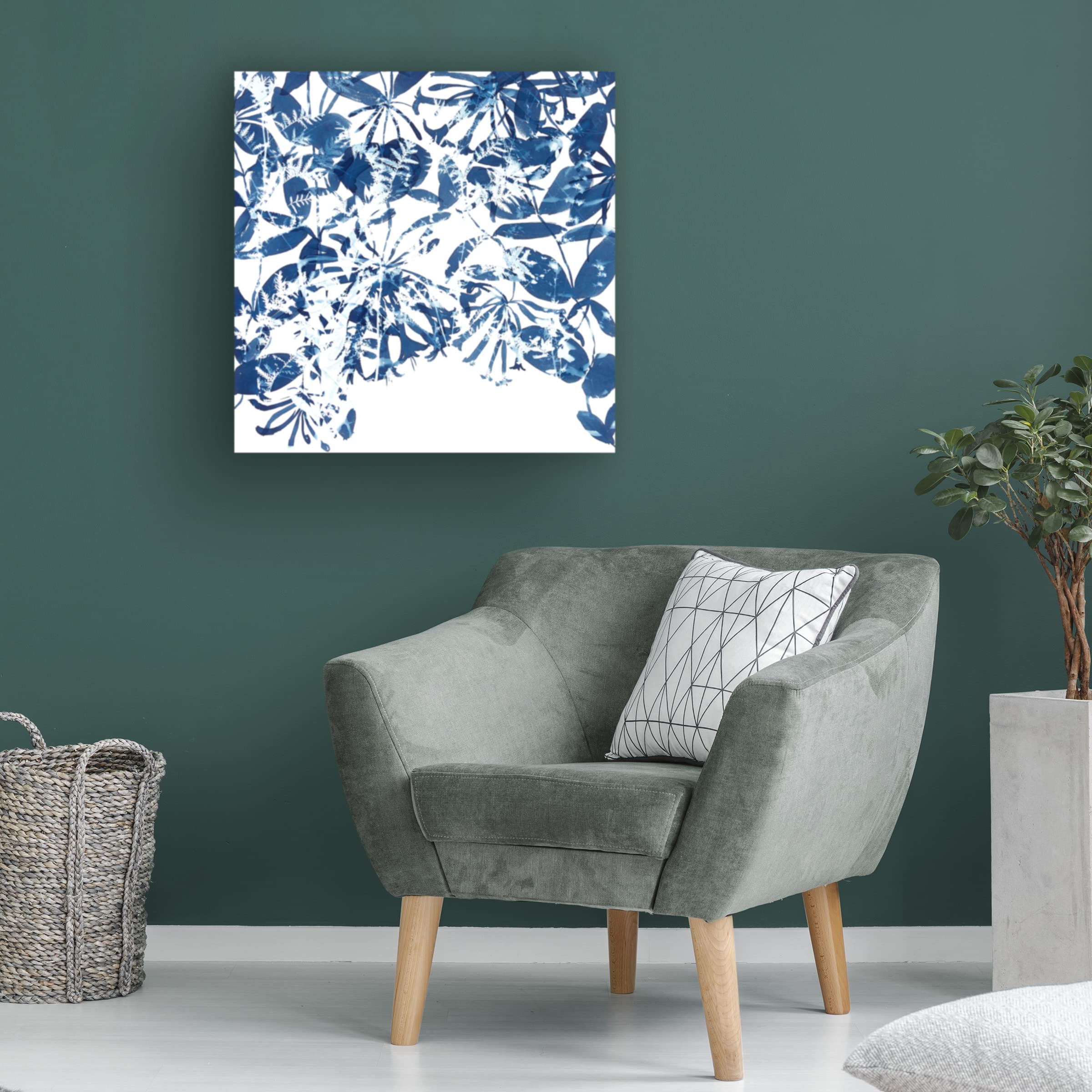 Cynthia MacCollum 'Honeysuckle' Floral Canvas Wall Art Print - Modern Home Decor for Living Room, Bedroom & Office