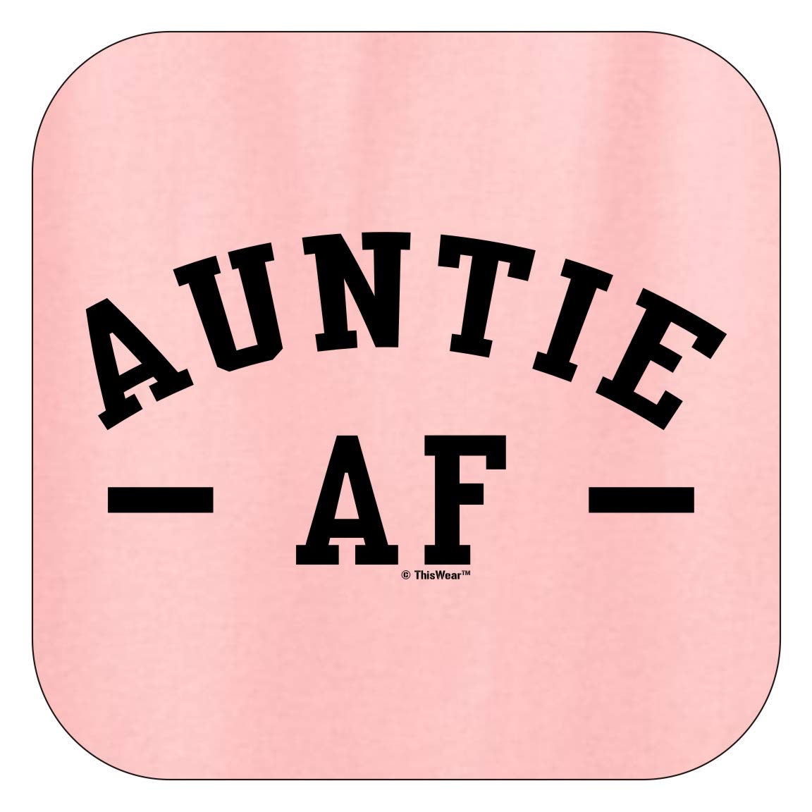 ThisWear Women's Auntie AF Crewneck Sweatshirt - Funny Aunt Gifts for Women, Birthday & Christmas Presents - Cozy Casual Wear for Family Gatherings & Holidays