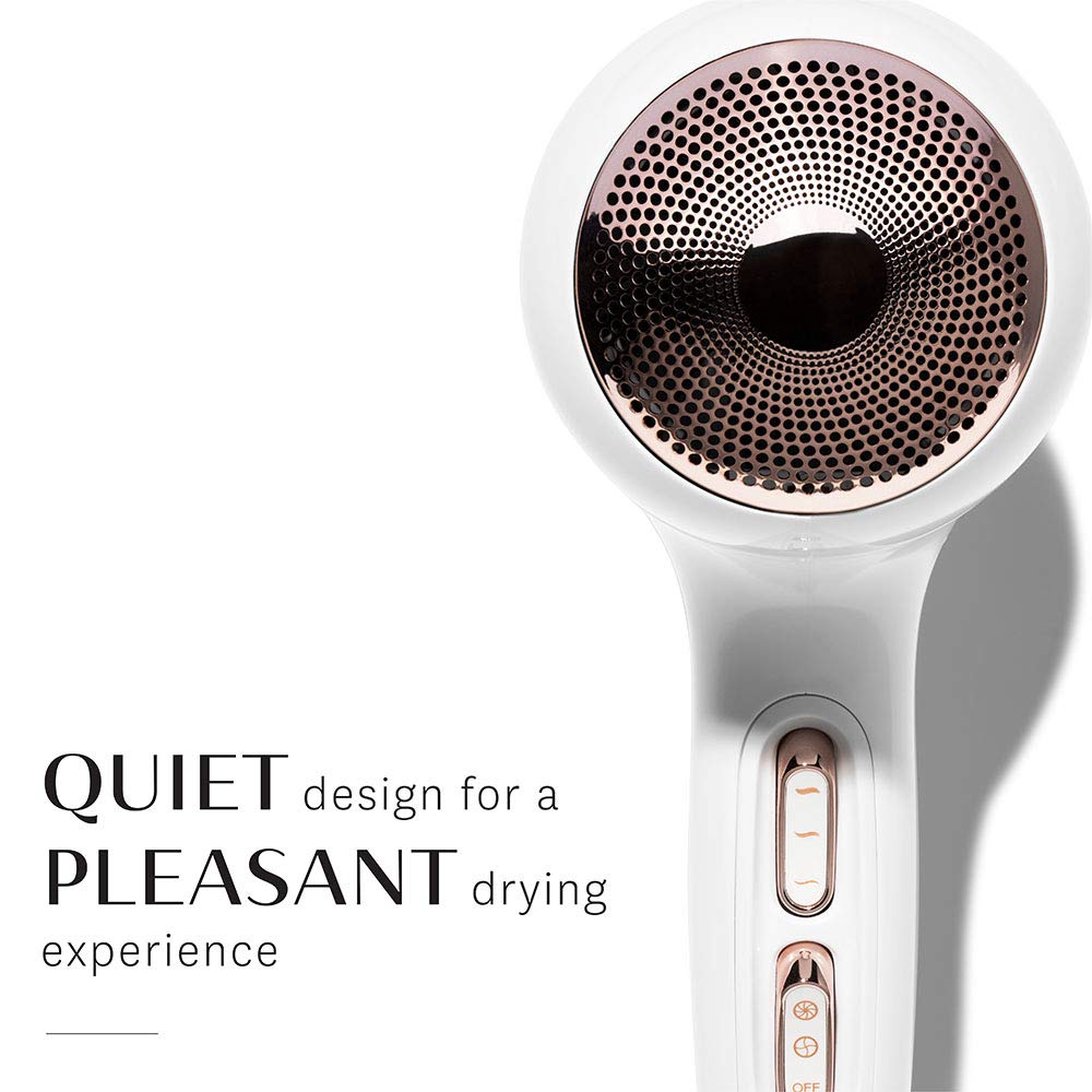 T3 Featherweight 3i Professional Ionic Hair Dryer - Lightweight Fast Drying with Frizz Control & Smoothing Technology - 3 Heat & 2 Speed Settings with Cool Shot Button - Salon Quality Blow Dryer for Home Use - Perfect for Travel, Styling & Daily Hair Care