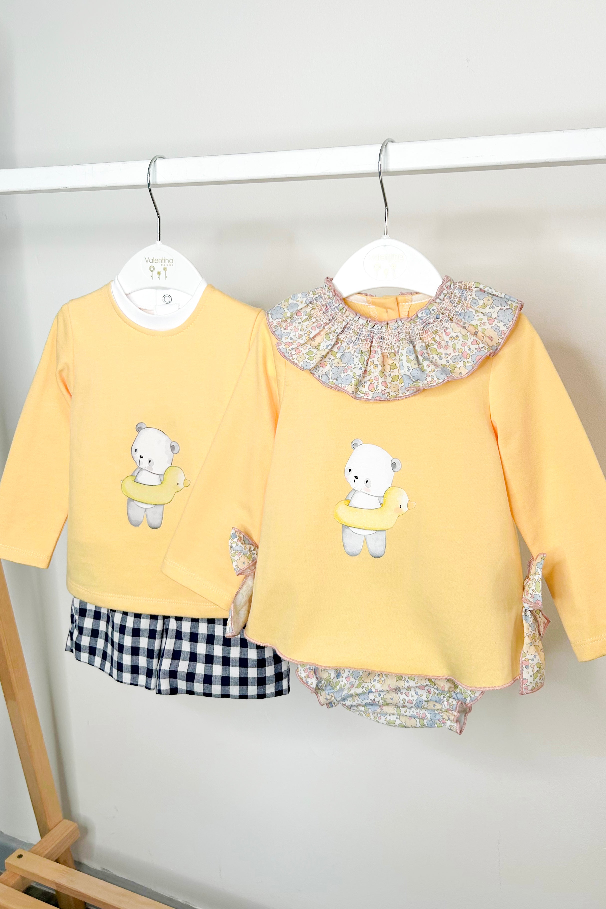 Timothy Sunshine Yellow 3-Piece Shorts Set for Women - Summer Casual Outfit, Beach Vacation, Lounge Wear