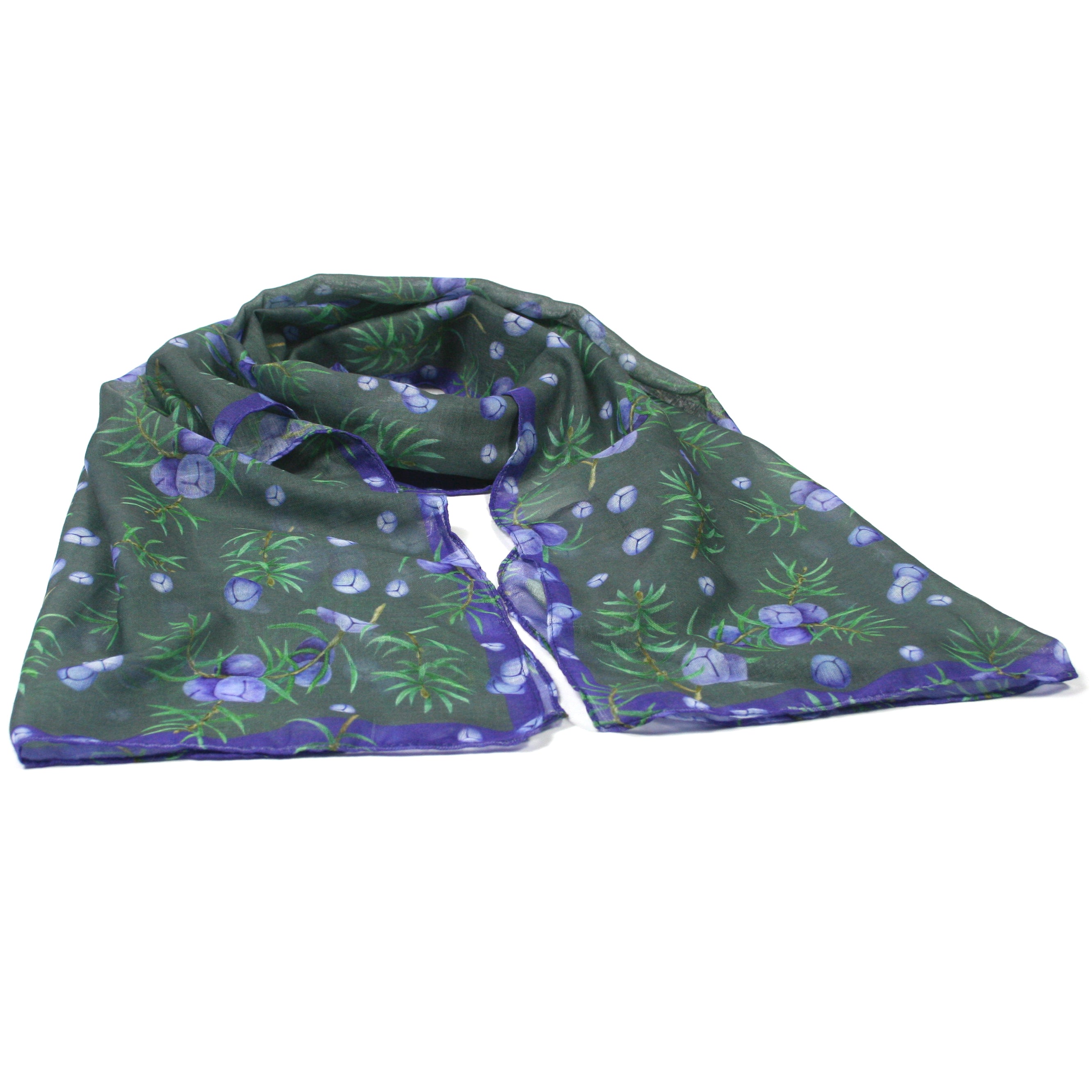 Juniper Berry Scarf - Soft Winter Fashion Accessory for Women | Warm & Stylish Wrap for Cold Weather Outfits