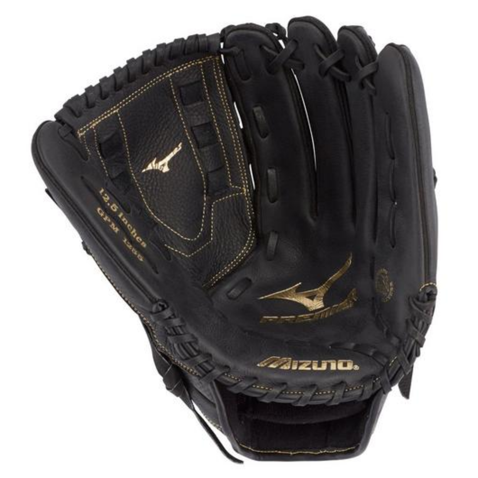 Mizuno Premier 12.5 Inch Baseball & Softball Glove - Professional Quality Leather Mitt for Youth & Adult Players - Perfect for Training, Games & Field Practice