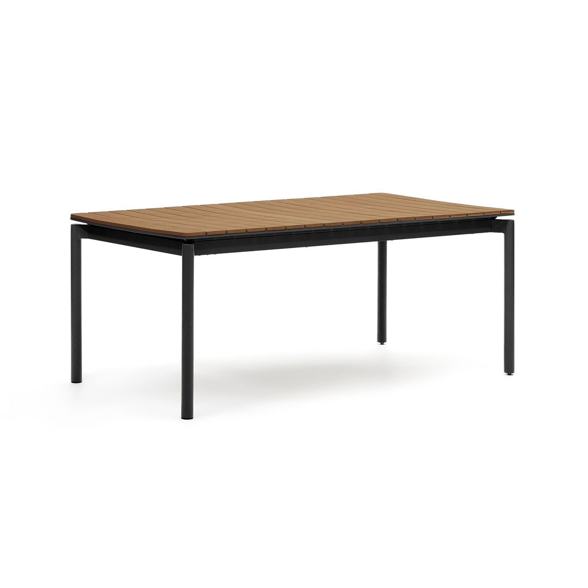 Canyelles Extendable Outdoor Dining Table - Weatherproof Patio Furniture for Garden, Backyard, and Poolside Entertaining