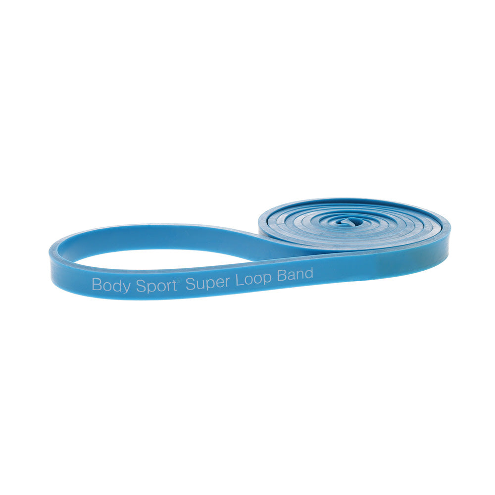 Body Sport® Super Loop Band - Premium Resistance Bands for Home Workouts, Yoga, Pilates & Strength Training - Stretchable Fitness Bands for Men & Women
