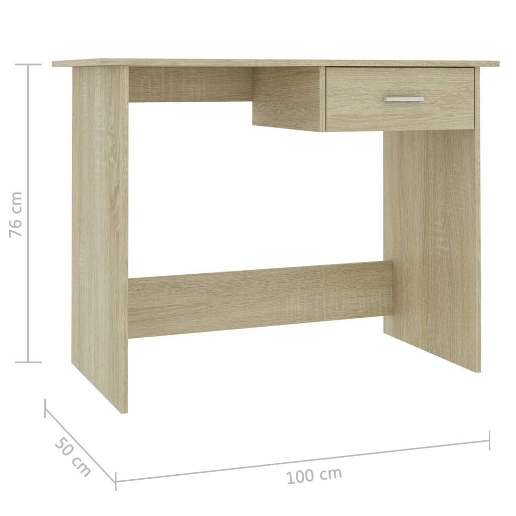 Modern Computer Desk with Drawer - 39.4