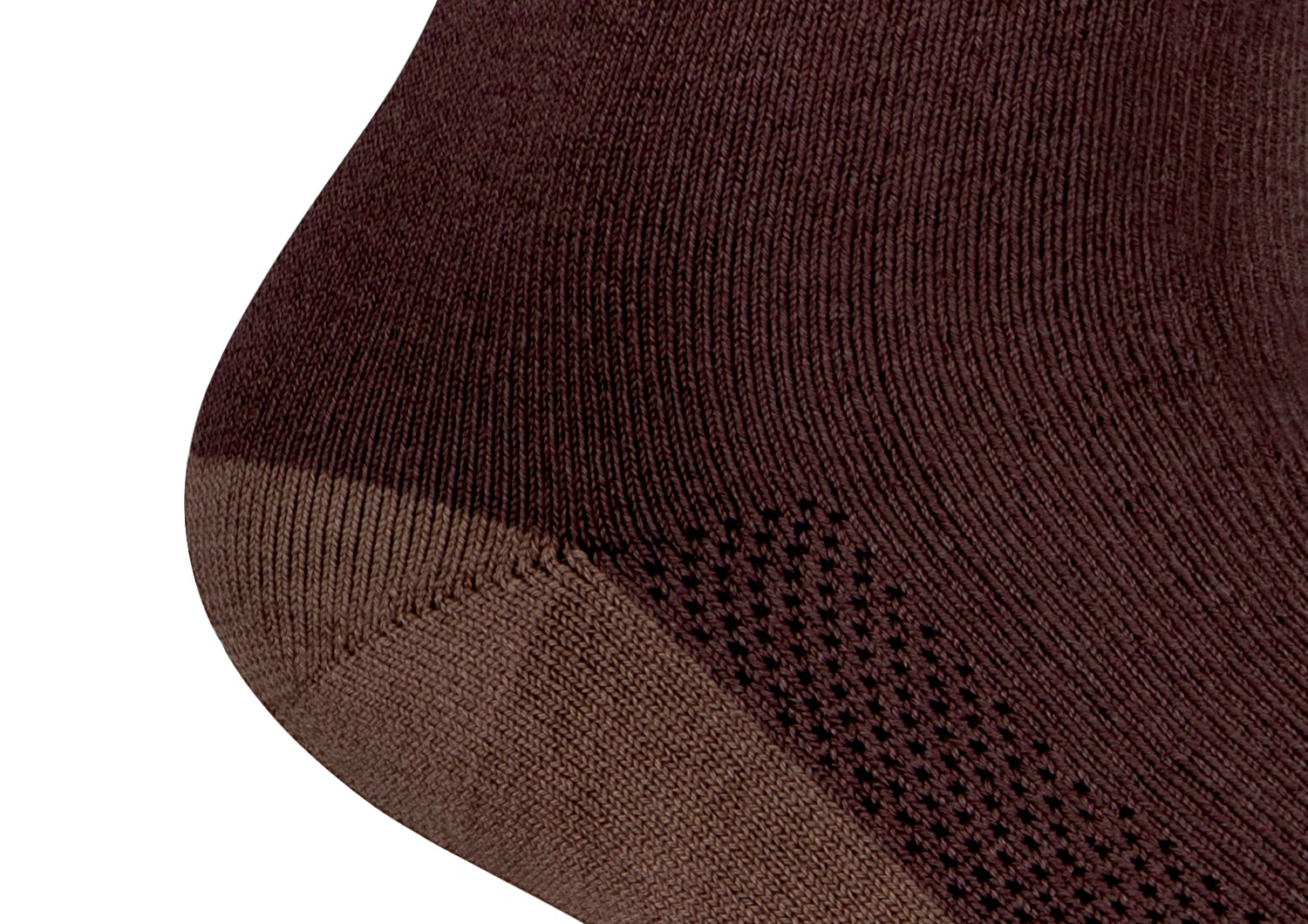 Extra Roomy Thick Socks for Men & Women - Dark Brown Winter Warm Thermal Socks for Hiking, Outdoor Activities & Cold Weather Comfort