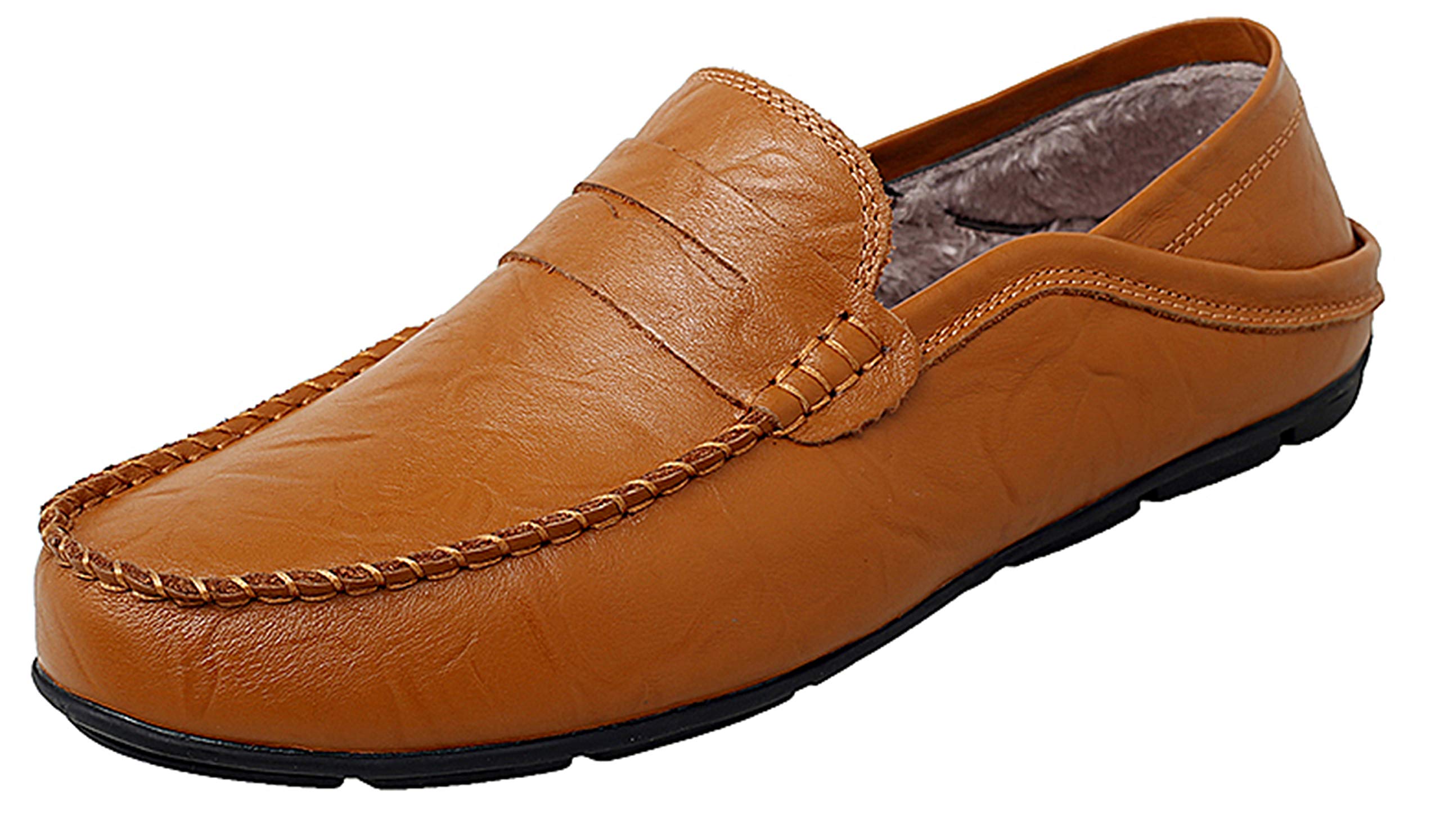Men's Casual Slip-On Loafers - Comfortable Driving Shoes for Travel & Work | Perfect for Office, Commuting & Leisure Outfits