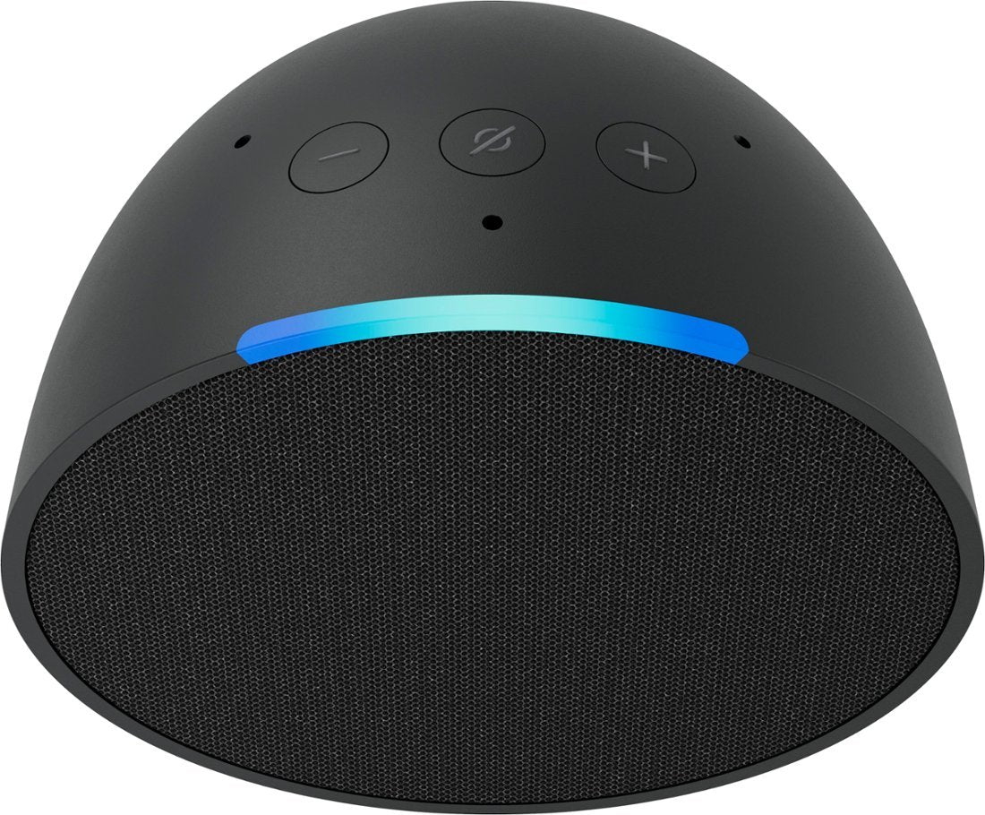 Echo Pop Smart Speaker with Alexa - Compact Size, Full Sound for Home, Office & Outdoor Use