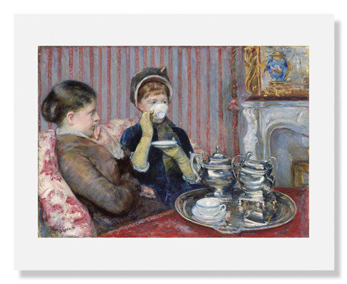 Mary Stevenson Cassatt 'The Tea' - High Quality Art Reproduction Print - Perfect for Home Decor, Office Wall Art & Gift Ideas