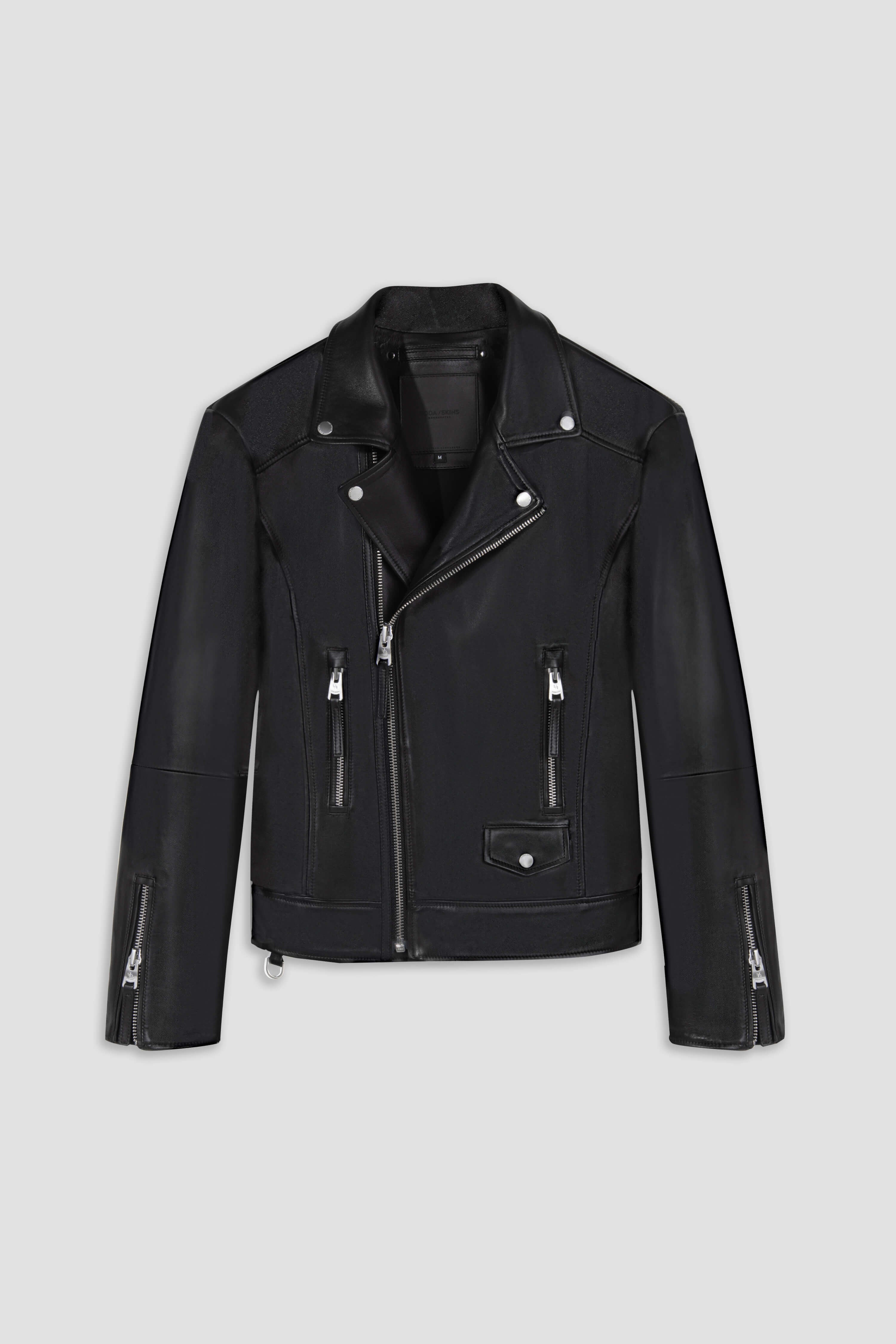 V Fit Refined Biker Jacket - Premium Motorcycle Riding Gear for Men & Women | Perfect for Cruising, Commuting & Urban Style