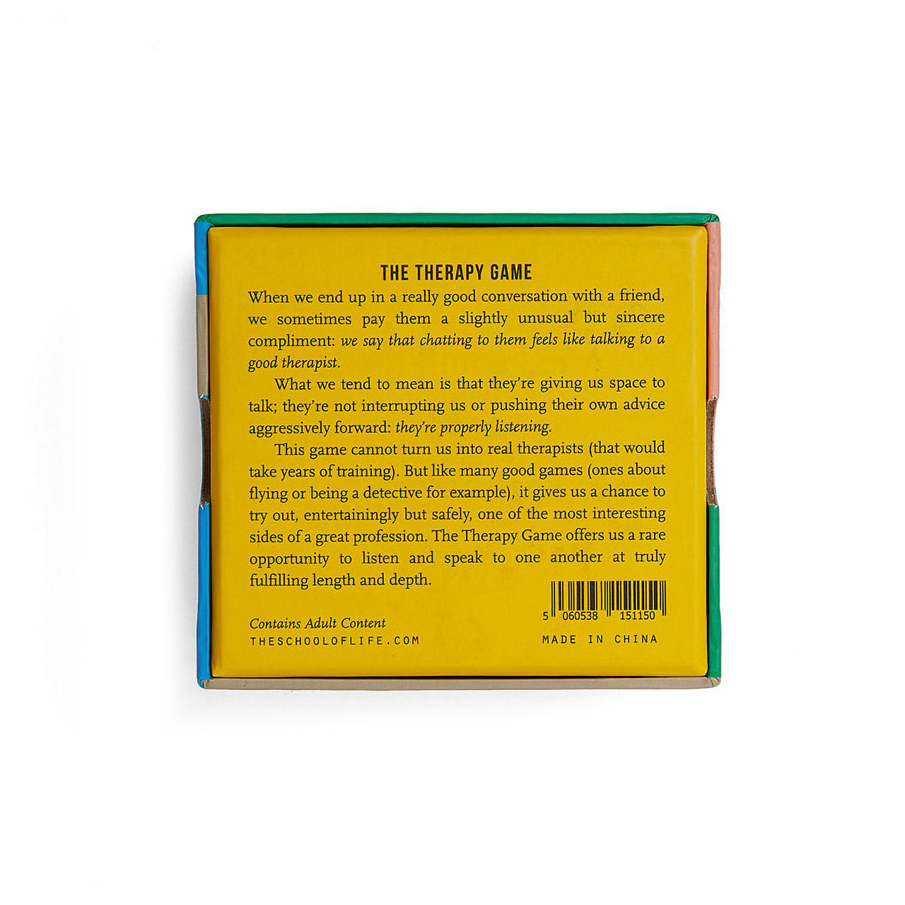 Therapy Game for Adults & Kids - Fun Mental Health & Stress Relief Activity - Perfect for Family Bonding & Counseling Sessions