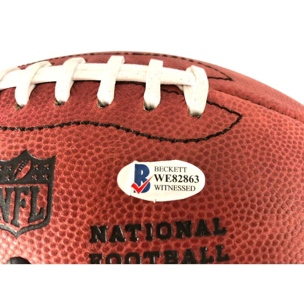 Drew Brees Autographed Super Bowl Football with COA - New Orleans Saints Signed Memorabilia - Perfect for Sports Collectors and Saints Fans Display
