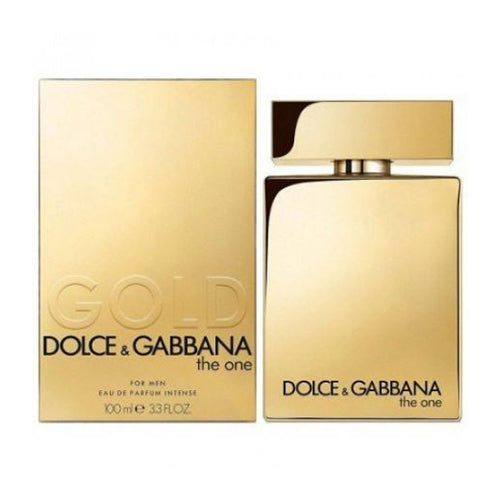 Dolce & Gabbana The One Gold 100ml EDP Intense for Men - Luxury Cologne with New Packaging | Perfect for Date Night, Special Occasions & Gifts