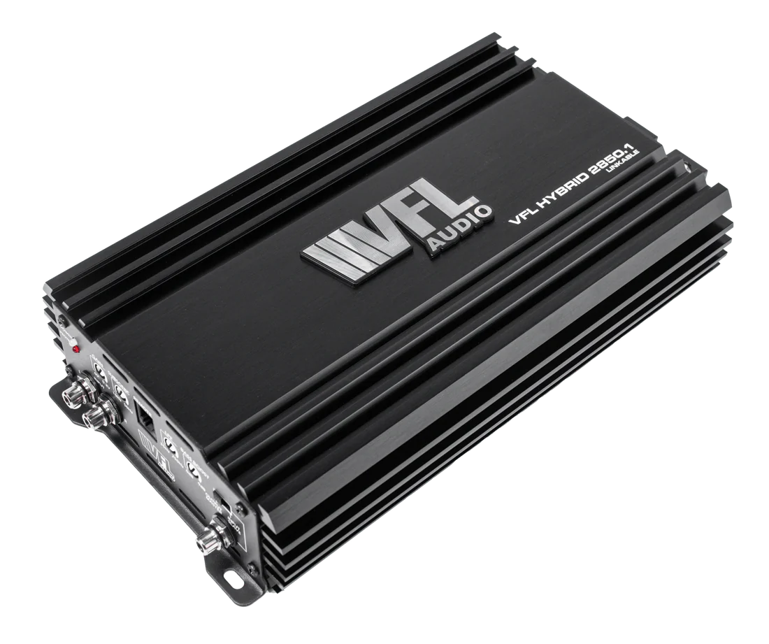 VFL Hybrid 2850.1 Car Audio Amplifier - 2850W High Power Mono Block Amp for Subwoofers | Perfect for Car Audio Systems & Bass Enthusiasts