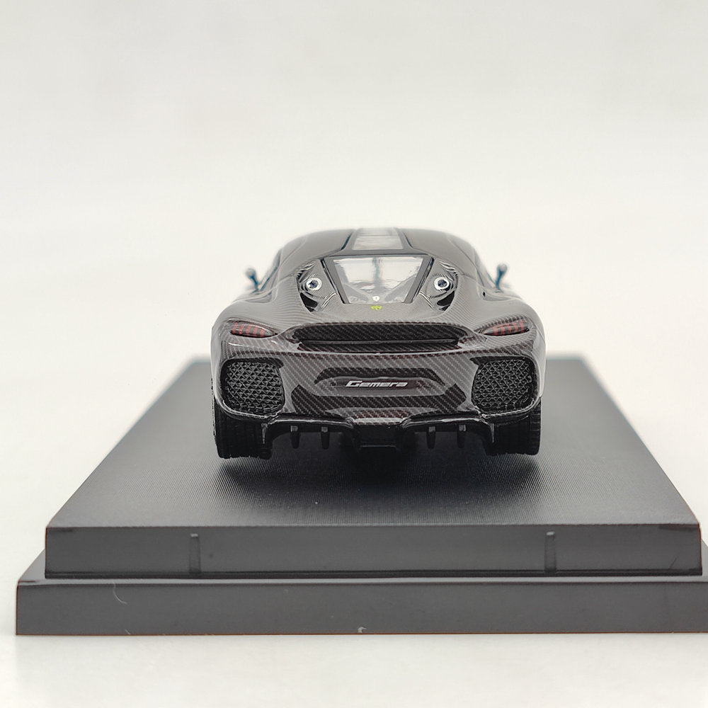 1:64 Koenigsegg Gemera Hybrid Supercar Diecast Model - Carbon Fiber Double Door, High-End Simulation Collectible Toy - Perfect for Car Enthusiasts & Gift Giving