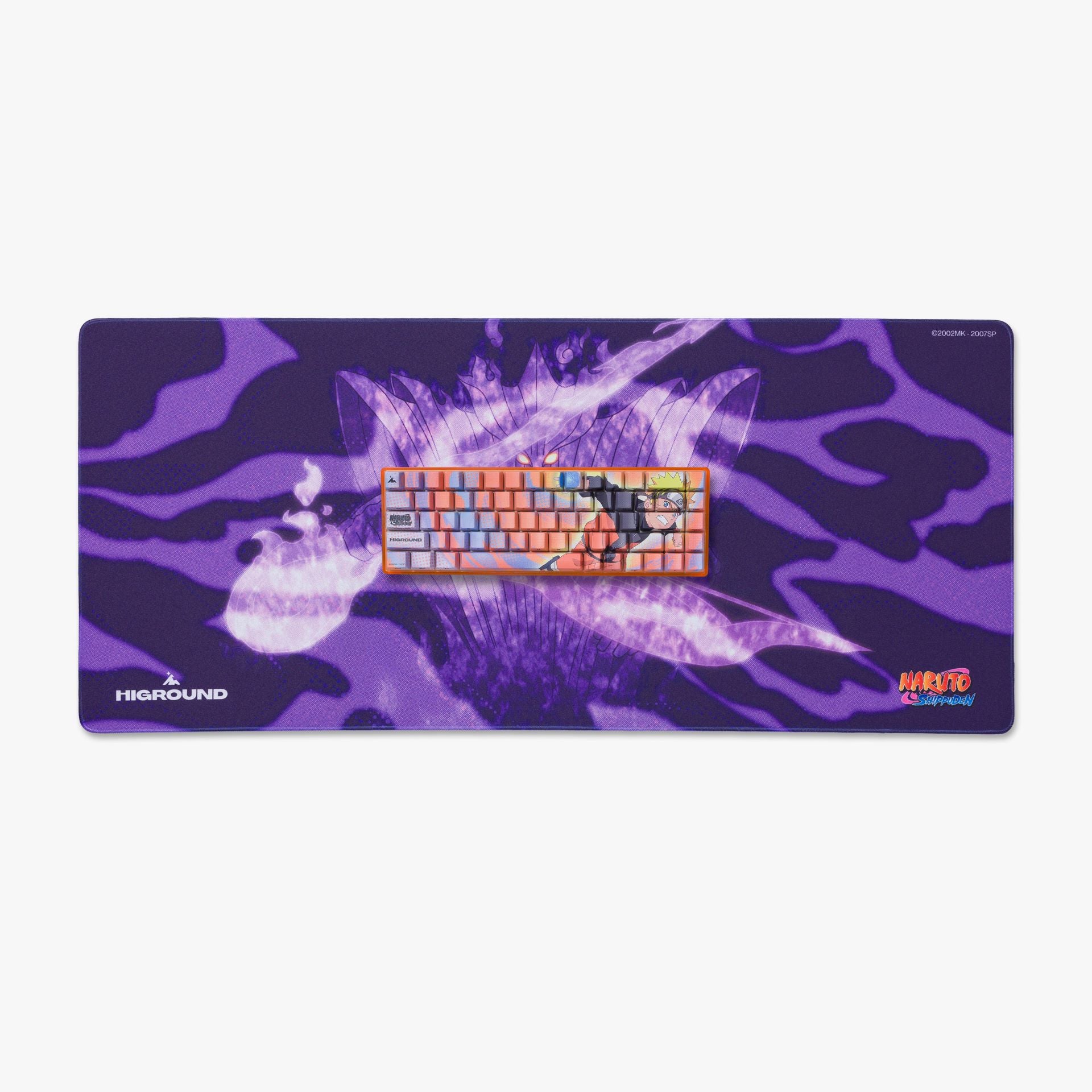 Naruto x HG Large Gaming Mouse Pad with Sasuke Susanoo Design - Perfect for PC Gaming, Office Work & Anime Fans