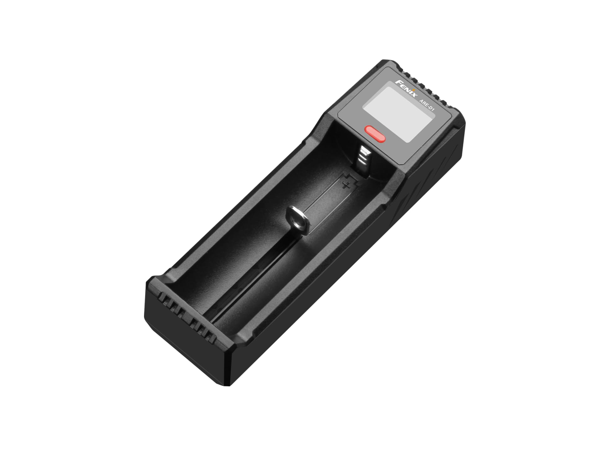 Fenix ARE-D1 Single Channel Smart Battery Charger for 18650 Li-ion Rechargeable Batteries - Perfect for Flashlights, Vapes, and Electronic Devices