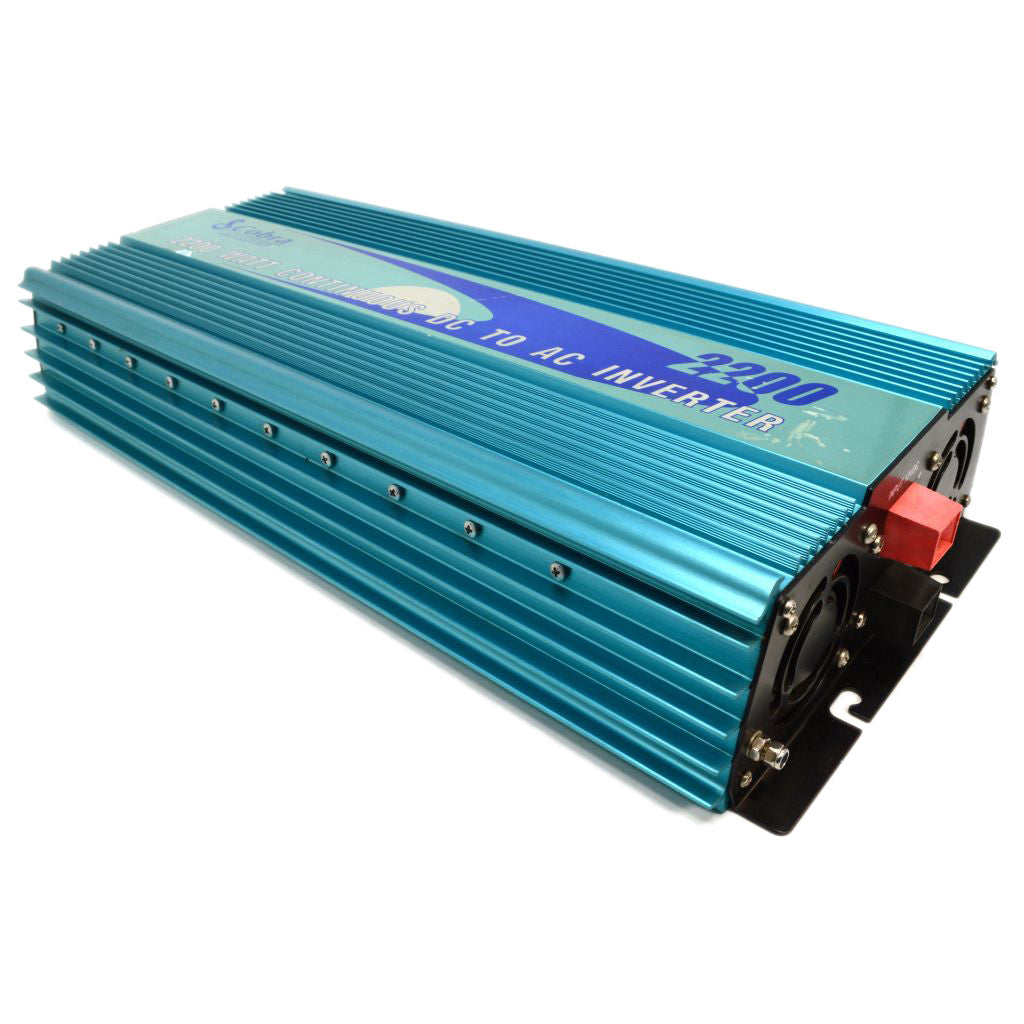 Refurbished COBRA MARINE CPI M2200 2200W Continuous Power Inverter - DC to AC Converter for Boats, RVs & Off-Grid Power - Perfect for Marine Electronics & Emergency Backup