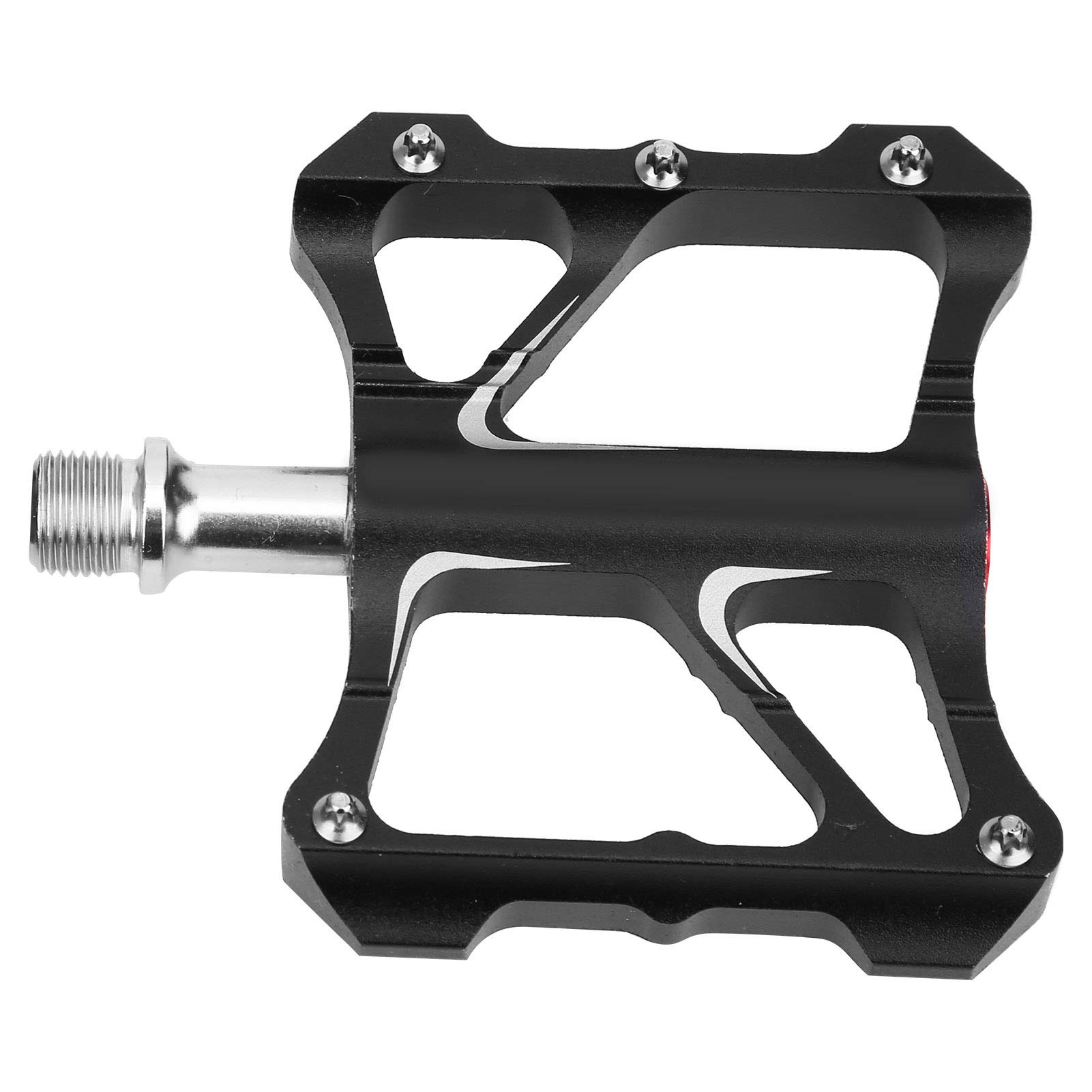 Lightweight Aluminum Alloy Road Bike Pedals - Durable Cycling Pedals for Road & Mountain Bikes (Black) | Perfect for Commuting, Training & Outdoor Adventures