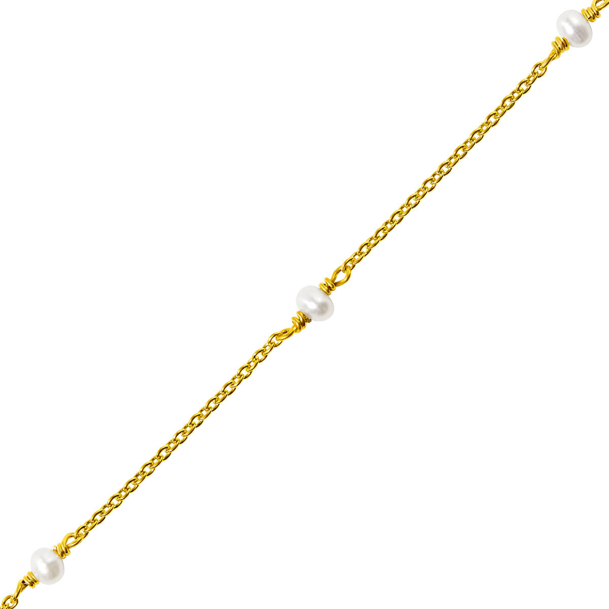 Gold Mermaid Tears Bracelet - Elegant Handmade Jewelry for Women, Perfect for Parties, Weddings & Everyday Wear