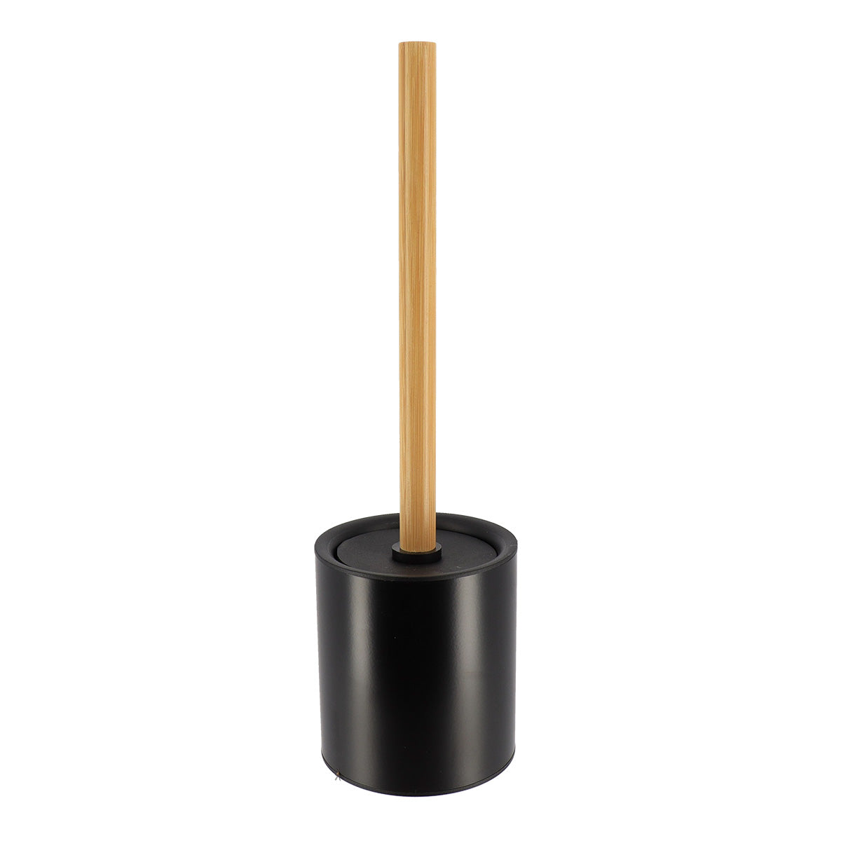 Stainless Steel Toilet Brush with Bamboo Handle - Durable & Eco-Friendly Bathroom Cleaning Tool for Home & Office Use