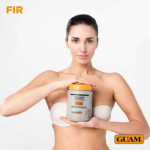 Guam Anti-Cellulite Infrared Body Wrap – Hot Seaweed Slimming Treatment with FIR Technology & Black Tourmaline | Professional Cellulite Reduction & Skin Tightening Body Mud (2.2LB) for Spa, Home Use & Postpartum Recovery