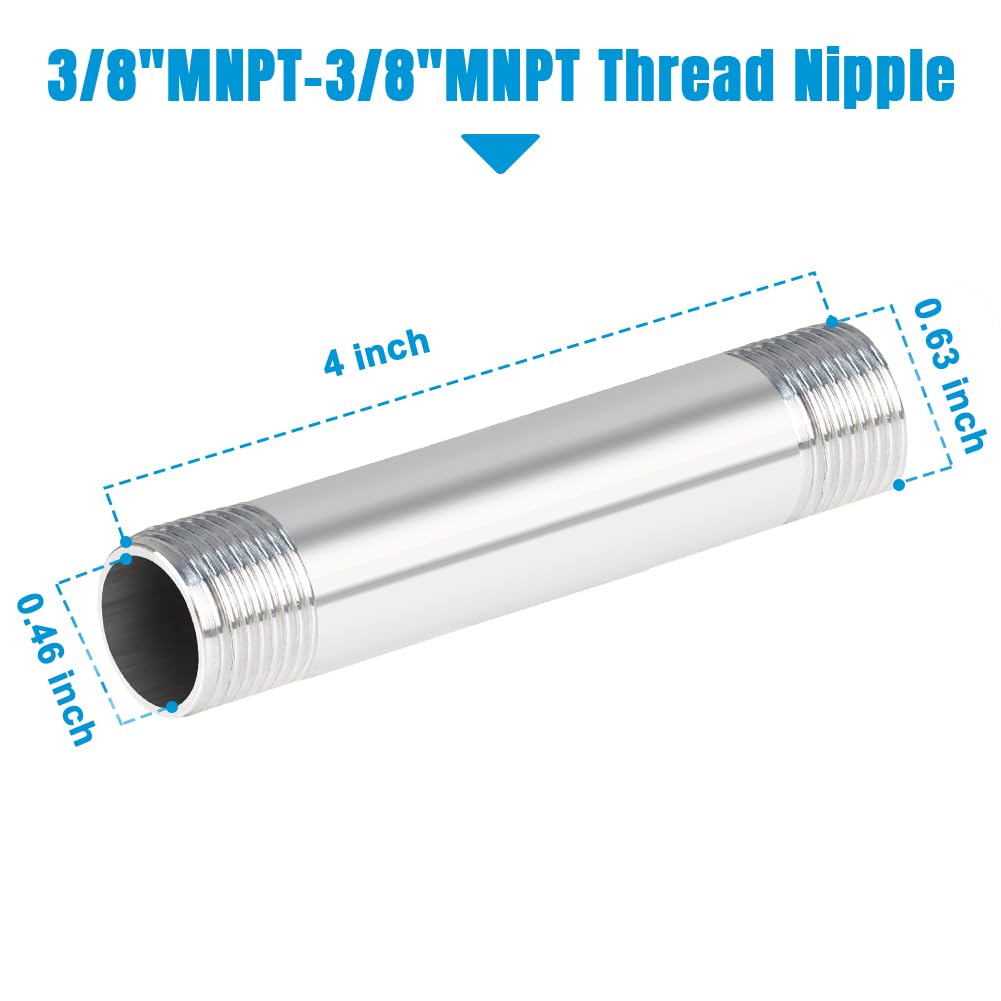 304 Stainless Steel 3/8