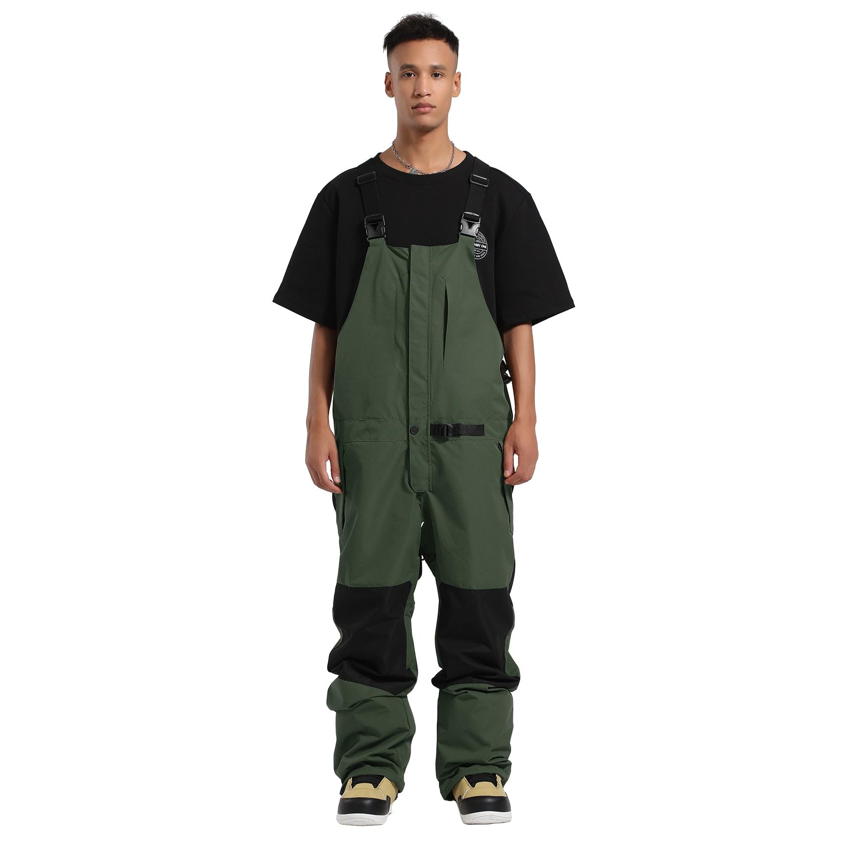 Men's & Women's Insulated Waterproof Snowboard Bibs - Breathable Ski Pants Overalls for Winter Sports & Outdoor Activities - Perfect for Snowboarding, Skiing & Cold Weather Adventures