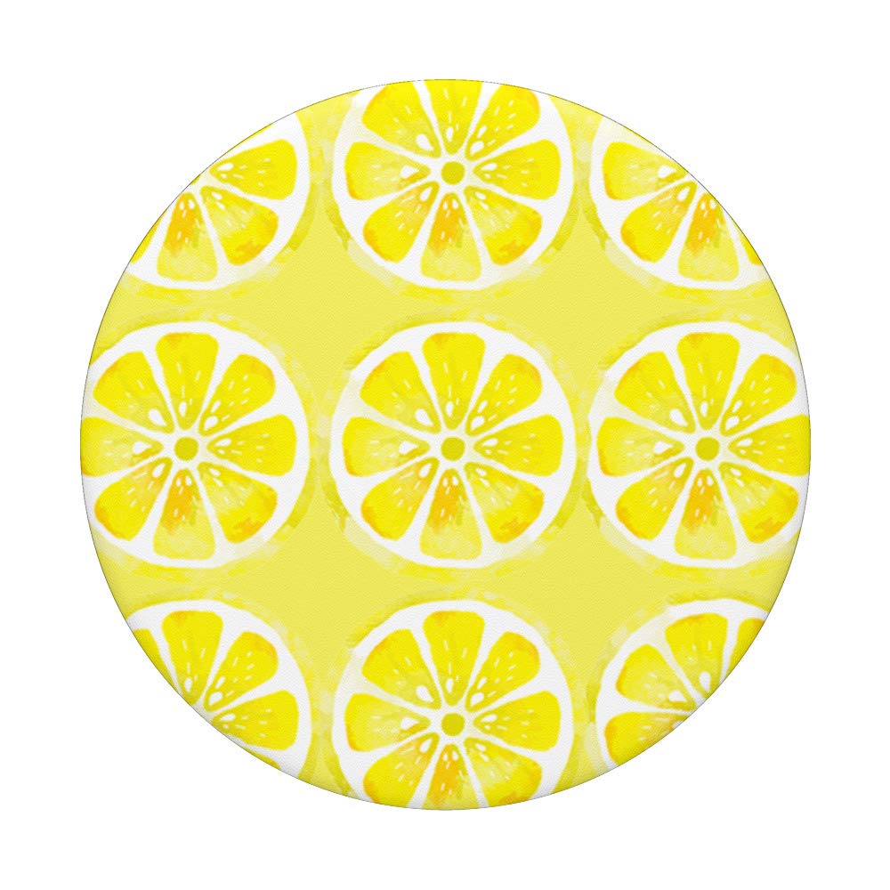 Fresh Lemon Slice Citrus Summer Fruit Yellow and White Pattern - Perfect for Summer Drinks, Cocktails, and Home Decor