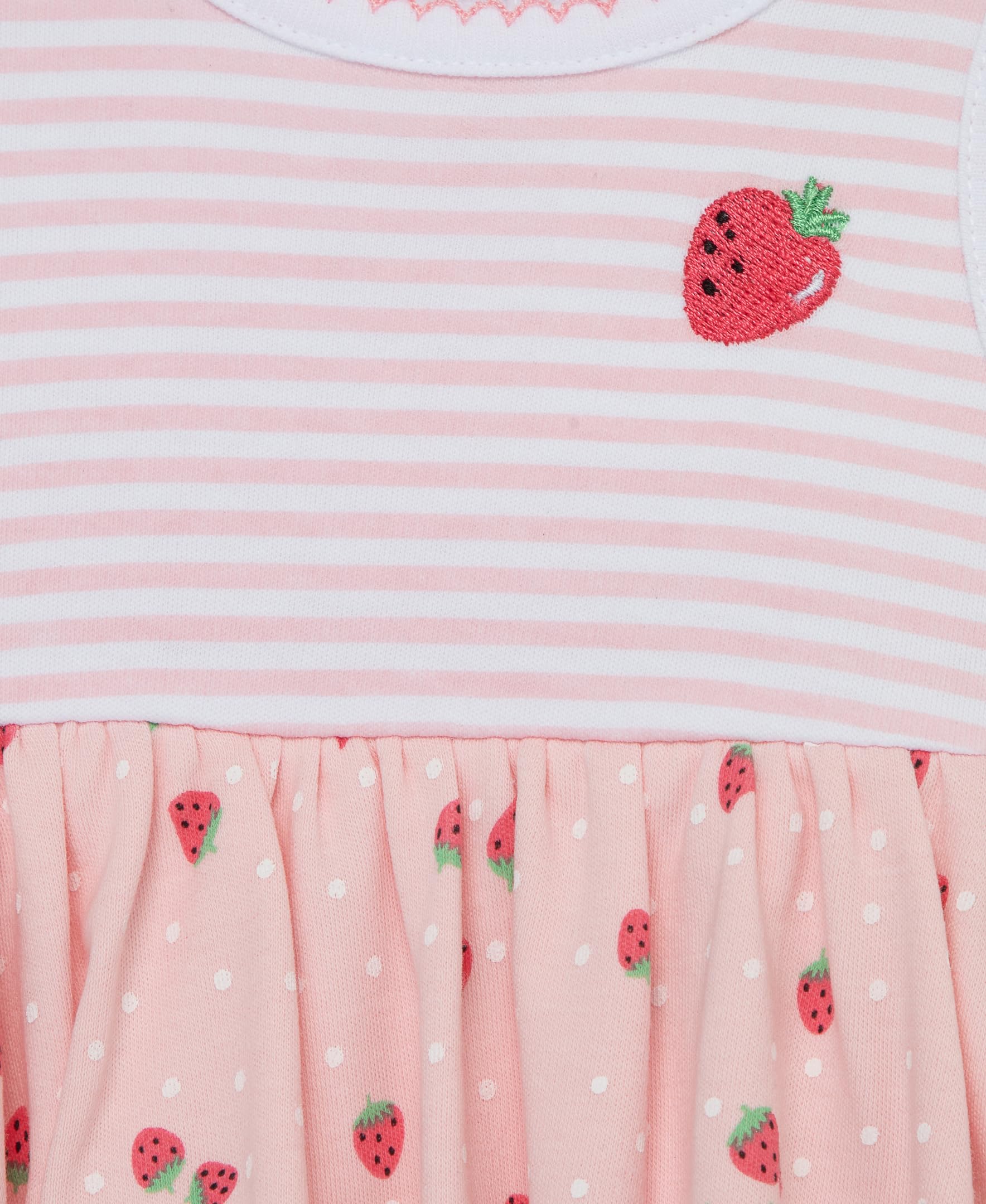 Little Me Baby Girls' Popover Bodysuit Dress and Hat Set - Soft Cotton Outfit for 3-12 Months | Perfect for Family Photos, Birthday Parties & Special Occasions