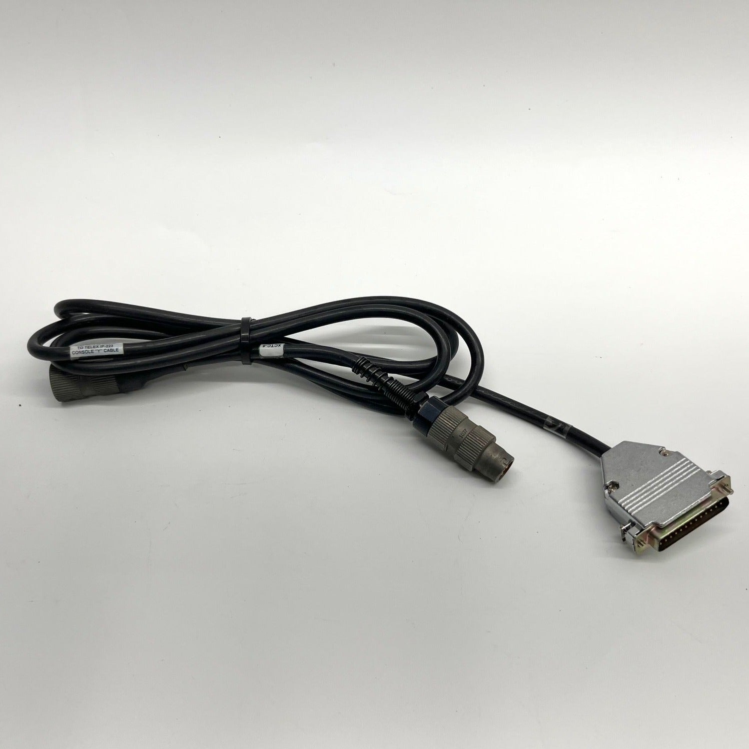 EF Johnson AN/PRC 113 Radio to Telex IP 223 Cable Console Y Cable - Military Communication Adapter for Secure Field Operations & Tactical Networking