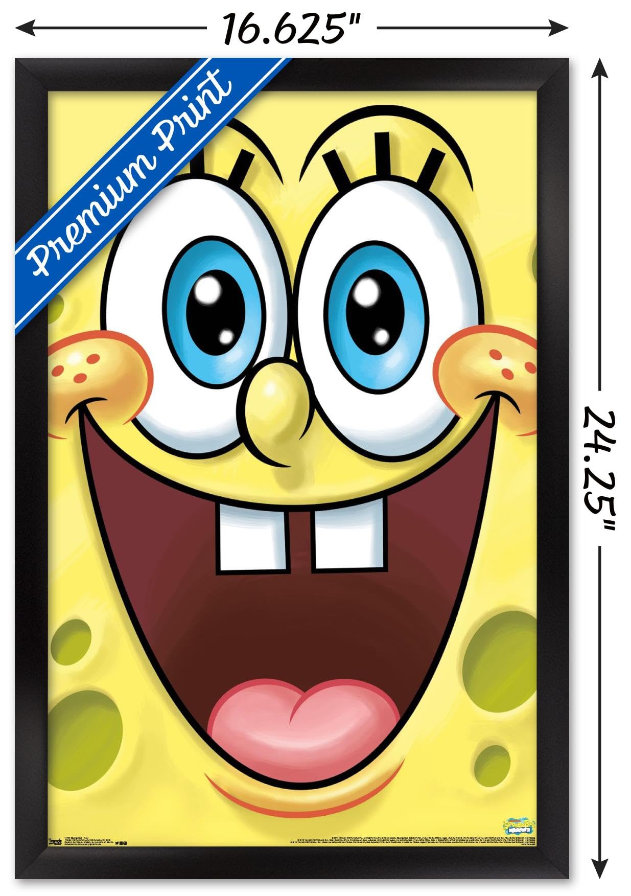 Trends International Nickelodeon SpongeBob SquarePants Framed Wall Poster - 14.725
