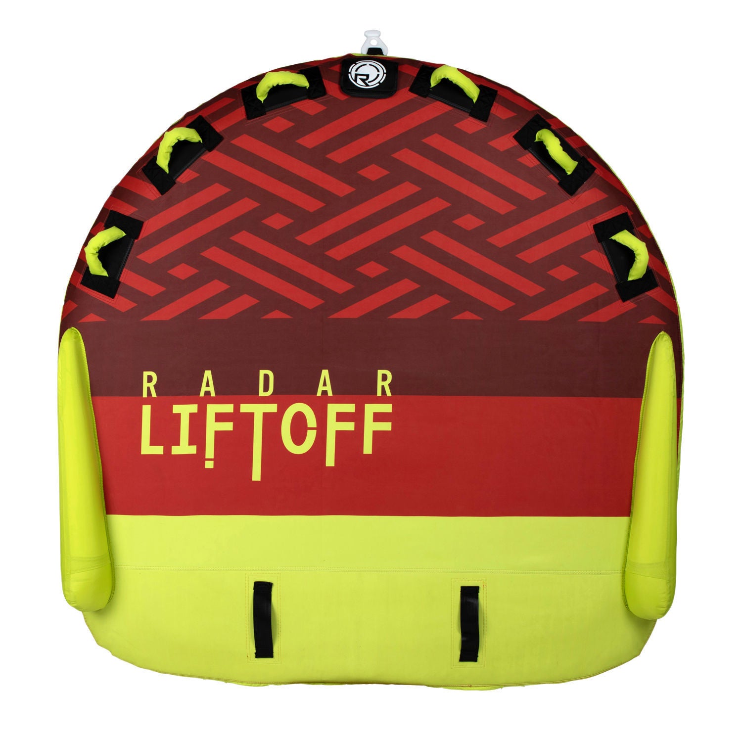 Radar Liftoff Marshmallow Top Towable Tube - 3 Person Inflatable Water Tube for Boating & Lake Fun - Perfect for Family Rides, Beach Parties & Summer Water Sports
