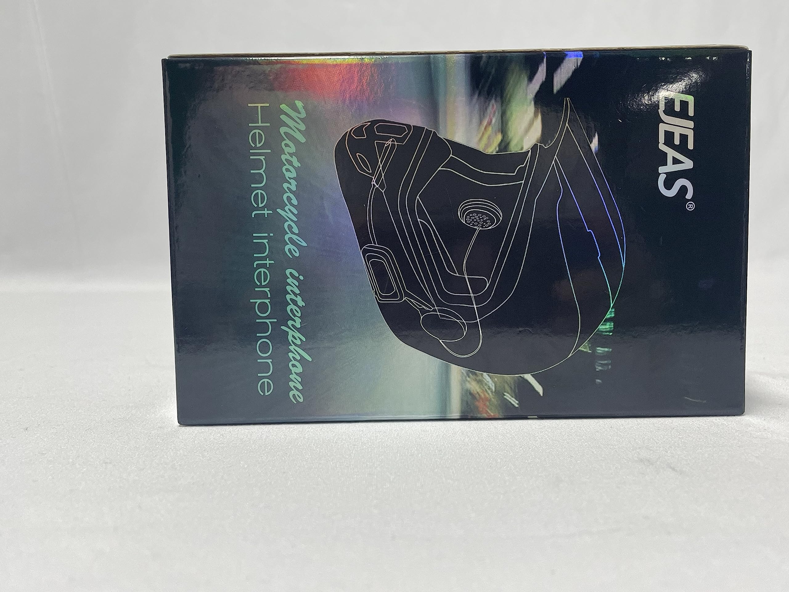 EJEAS V6 Pro Motorcycle Bluetooth Helmet Headset - 1200M Range, 6-Way Intercom, Full Duplex Wireless Communication for Motorcycling, Skiing & Climbing - Ideal for Group Rides, Outdoor Adventures & Extreme Sports (1 Pack)