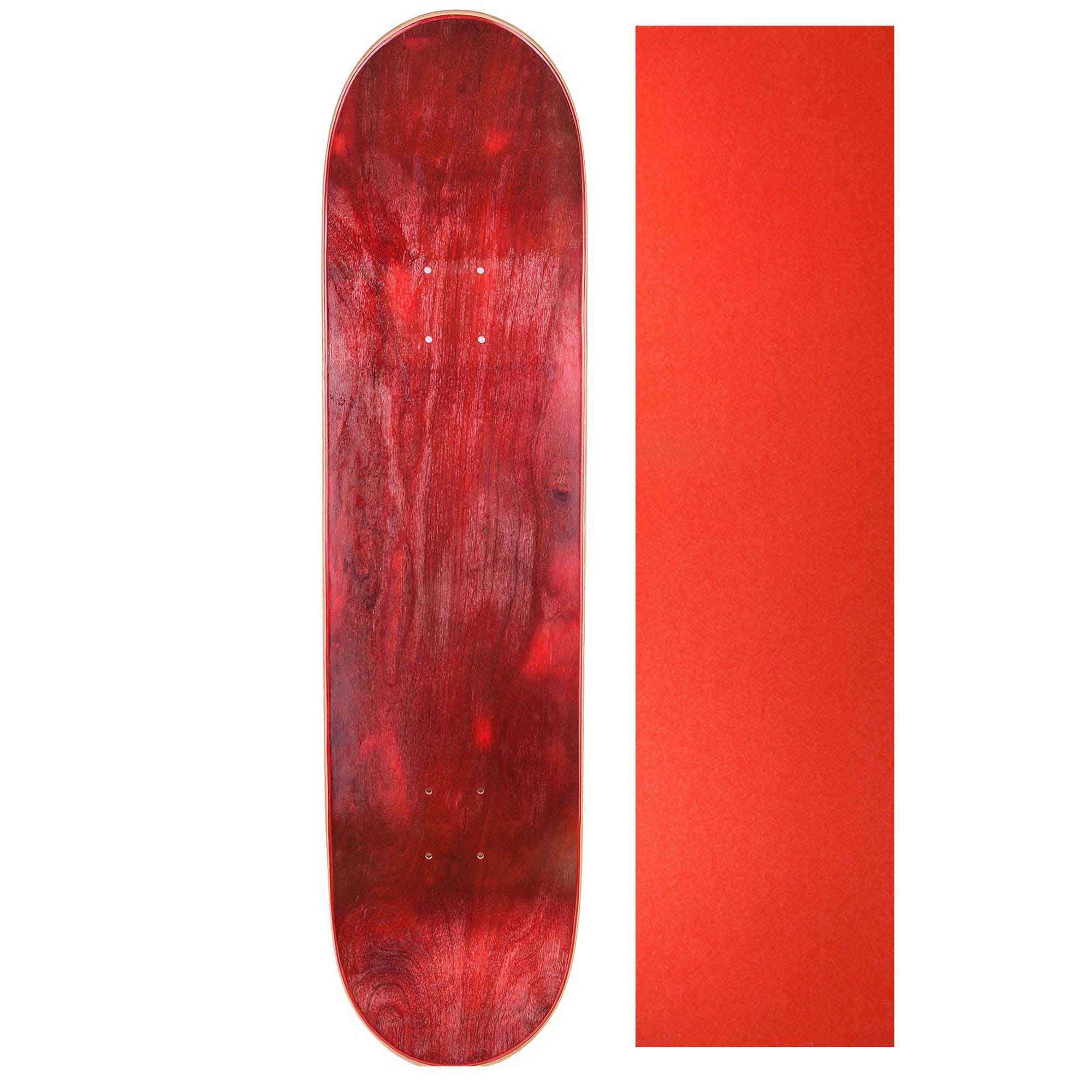 Cal 7 Blank Skateboard Deck with Color Grip Tape - Premium 8.0
