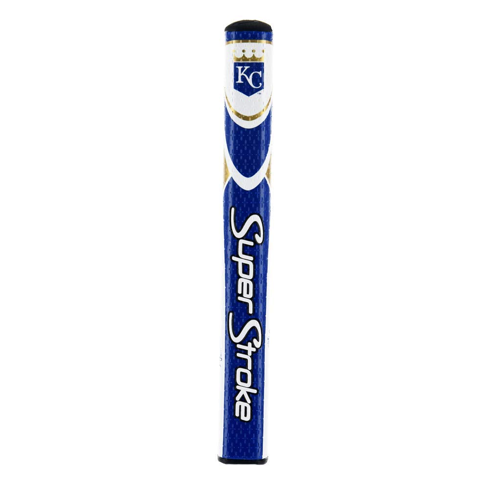 SuperStroke MLB Golf Putter Grip Mid Slim 2.0 - Cross-Traction Texture, Oversized Profile for Consistent Stroke, Non-Slip Grip - Perfect for Professional and Amateur Golfers on the Green