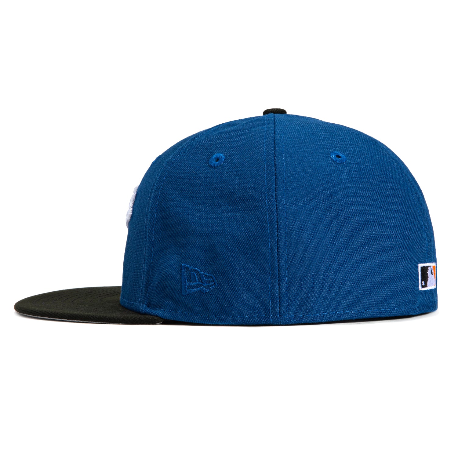 New Era 59Fifty Los Angeles Dodgers 50th Anniversary Snapback Hat with Embroidered Stadium Patch - Royal & Black Colorway | Perfect for Baseball Games, Sports Events & Streetwear Fashion