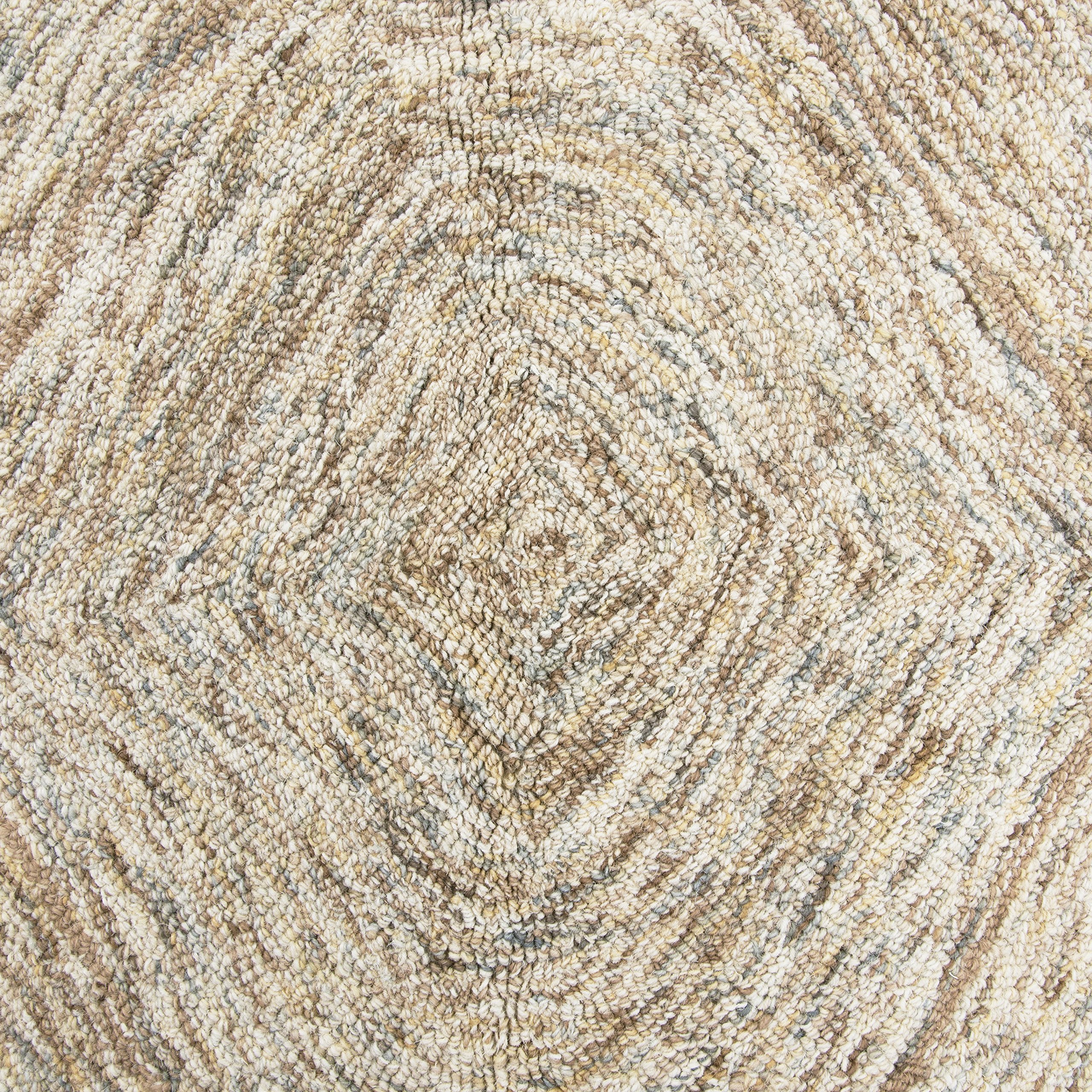 Rizzy Home Brindleton Brown/Ivory Tweed 2'6